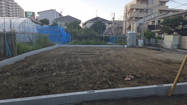 ロビー　建築予定地です。２６．１０．１０
