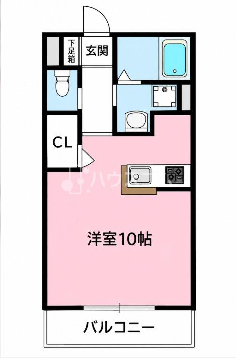 京阪本線 寝屋川市駅 徒歩18分 2階建 築21年の間取り写真