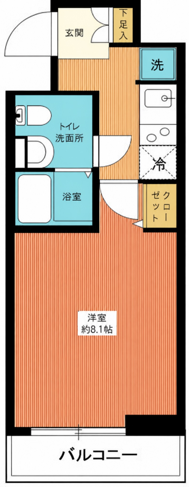 AZEST ITABASHI IIの間取り写真