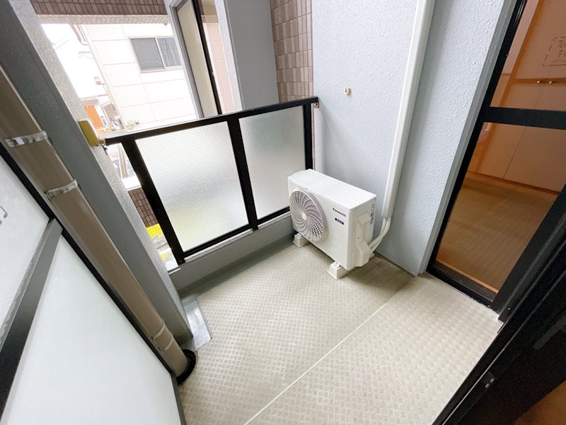 バルコニー　南向きのベランダです☆