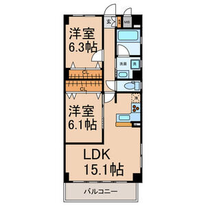 Gloriaの間取り写真