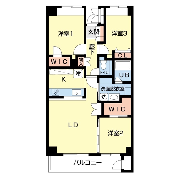 CROTH Omiyaの間取り写真