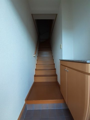 玄関　明るい玄関です