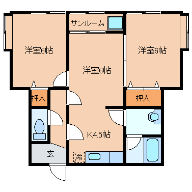 2LDK Apartment in Kanazawa, Ishikawa — photo 2 of 3