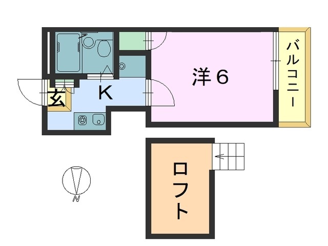 磯城郡田原本町大字千代のアパートの間取り