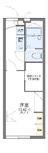 レオパレスポラリスの間取り