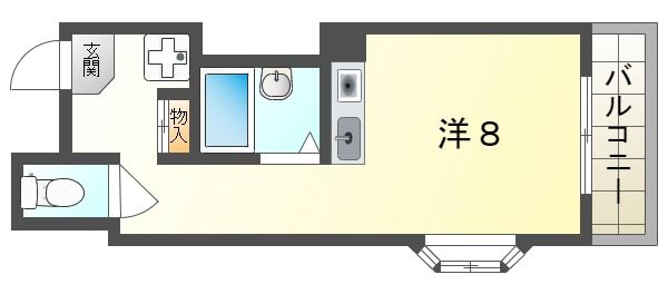 シャトレヴェール守口の間取り