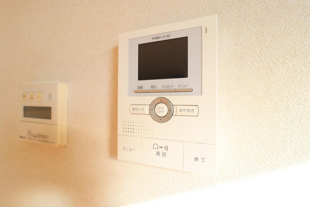 セキュリティ　モニター付きで安心