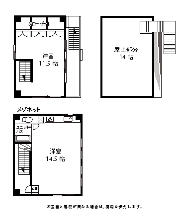 メニーフィールドの間取り