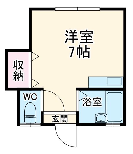 神奈川県横須賀市汐入町３（アパート）の賃貸物件の間取り
