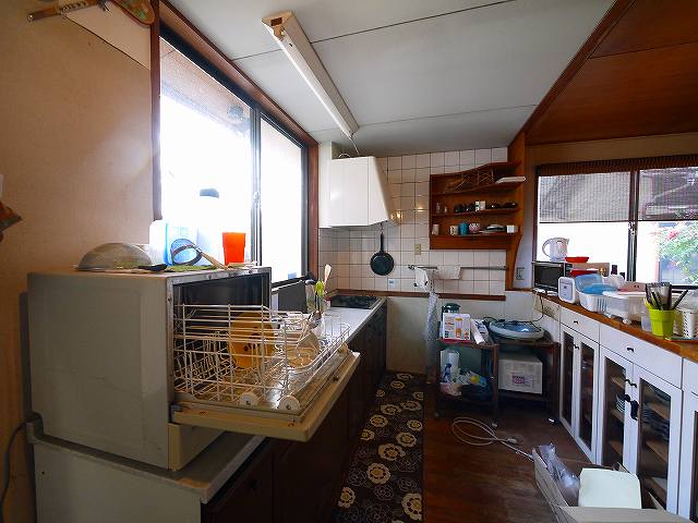 収納　お料理しやすいキッチンです