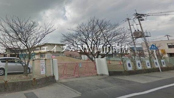 【岡山市中区高屋のアパートの幼稚園・保育園】