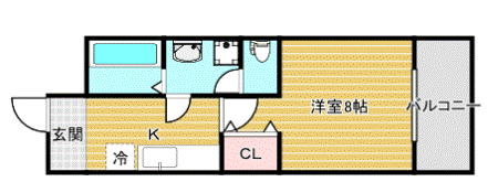 サンプラザ清水駅前の間取り