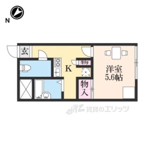 レオパレスグレイスコートの間取り