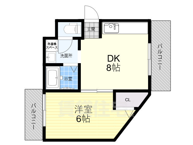 ハミングマンションの間取り