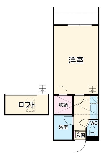 セザンヌ内張の間取り