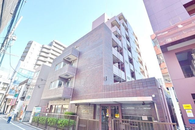 【東村山市栄町のマンションの建物外観】