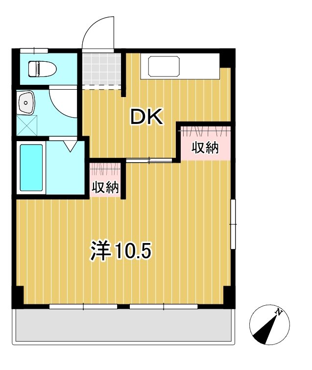 たちばなマンションの間取り