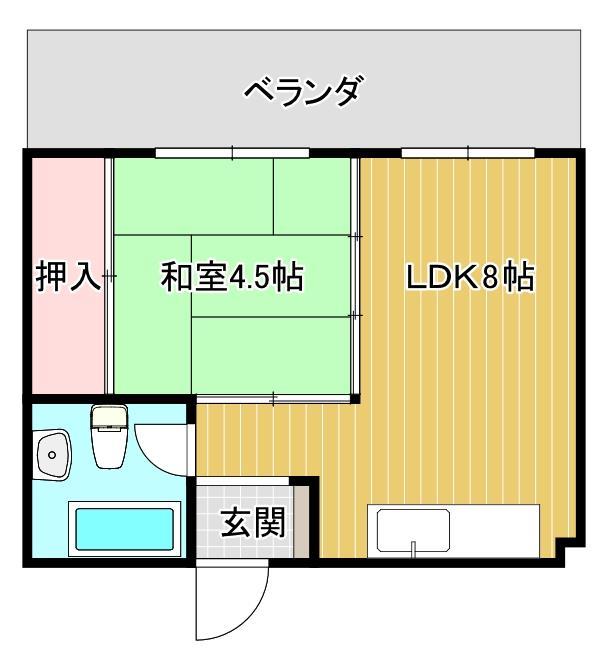 嘉数マンション共同住宅・事務所の間取り