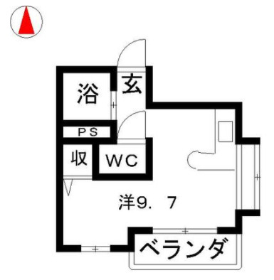 レリブ植松の間取り