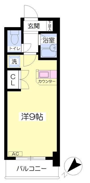 グローリー門司駅前の間取り