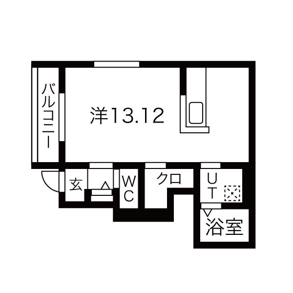 姫路市広畑区吾妻町のアパートの間取り