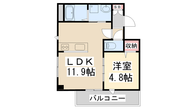 Grandjeteキセラ川西IIの間取り