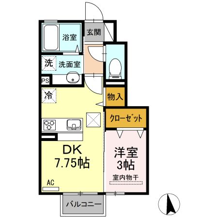 アルシオンＣの間取り