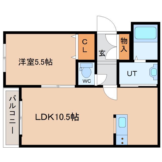 ペラッツィ五稜郭の間取り