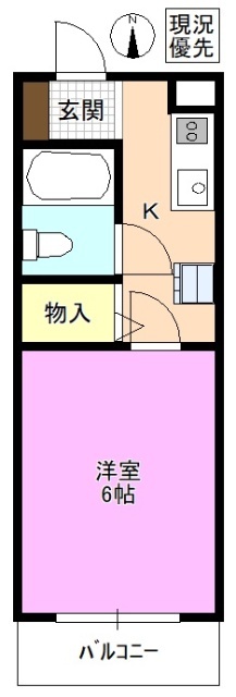 サンハイツ両下の間取り