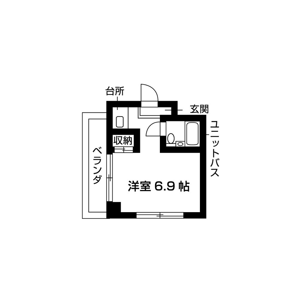 ウィッシュ河原町の間取り