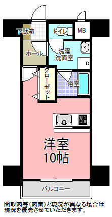 ラフィーネ東原　Ｃ棟の間取り