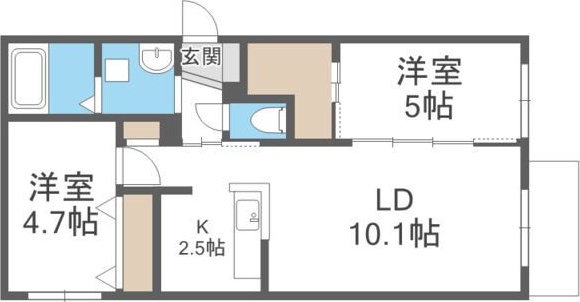 Radice Motomachi(ラディーチェ元町)の間取り