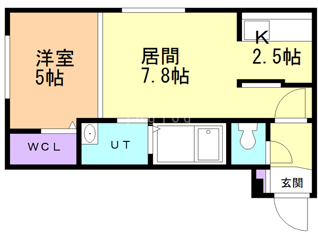 ＢＲＥＥＺＥ南１１条の間取り