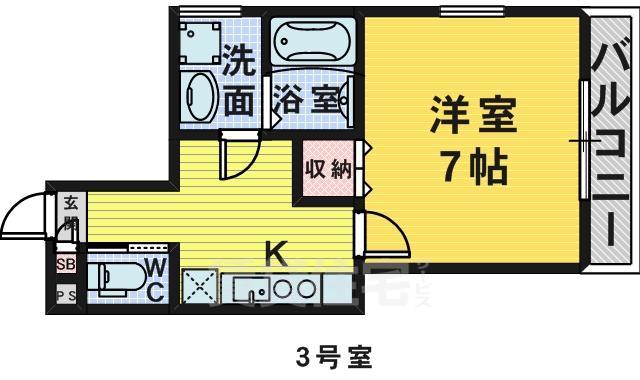 TKアンバーコート堺東の間取り