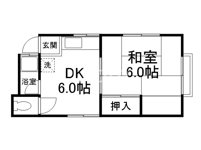 青山マンションの間取り