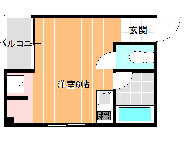 国分本町マンションの間取り