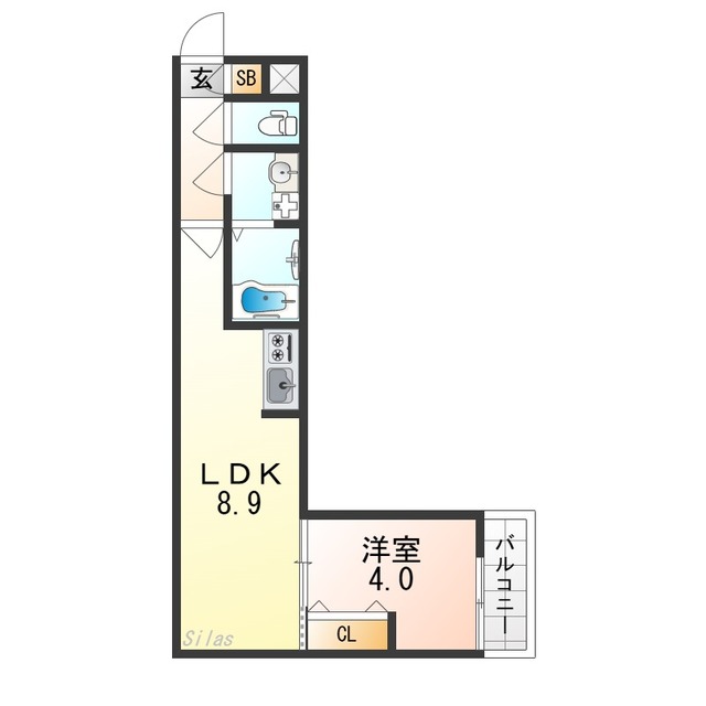 H-maison平野Southの間取り