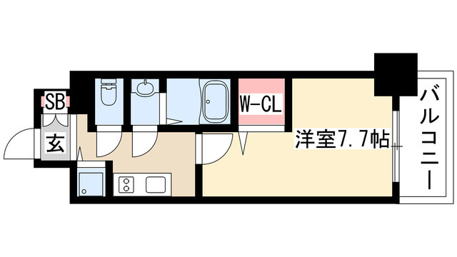 プレサンスジェネ葵の間取り