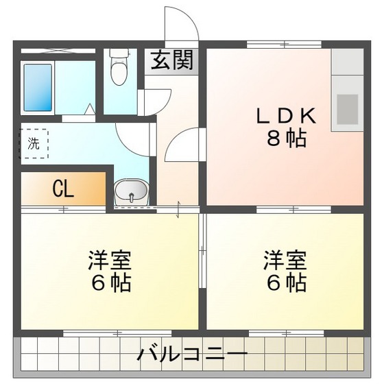 サンライズ大池の間取り