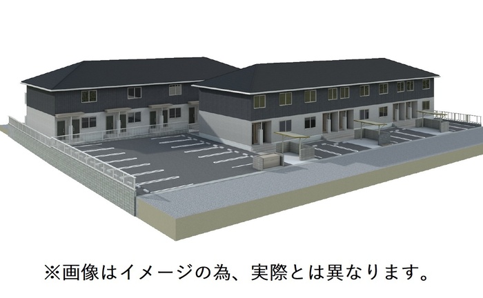 D-resena古川I25街区8画地の建物外観