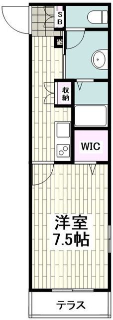 藤沢市湘南台のマンションの間取り