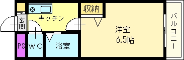 SEIBY朱鷺 （セイビートキ）の間取り