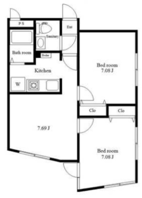 MODULOR目白の間取り