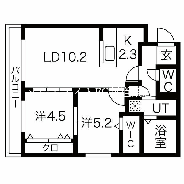 MONOZ(モノズ)の間取り