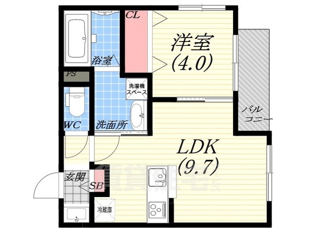 STEP夙川の間取り