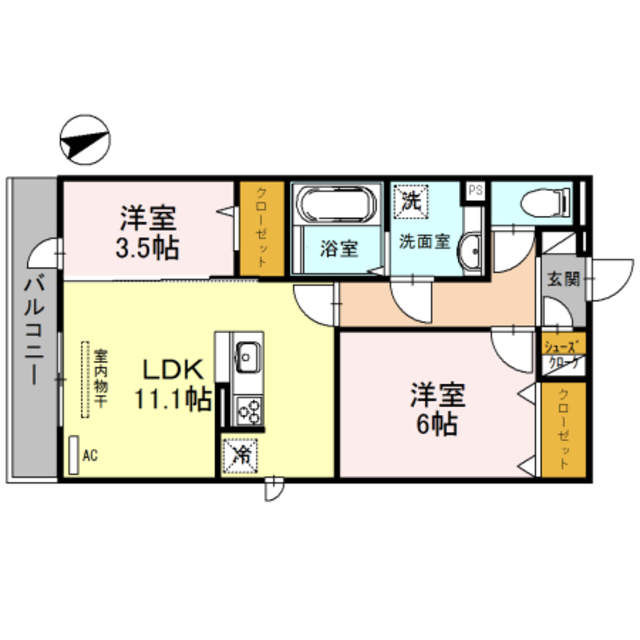 メゾンプレミールの間取り