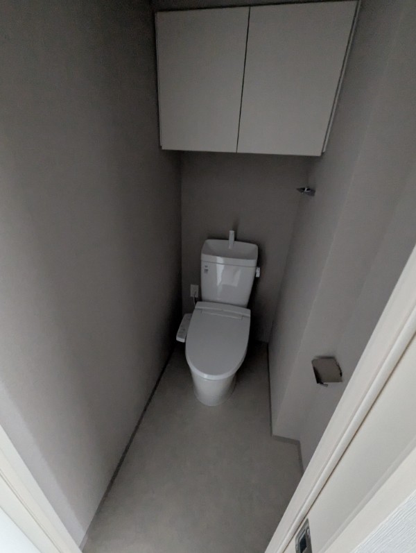 トイレ　ゆったりとした空間のトイレです