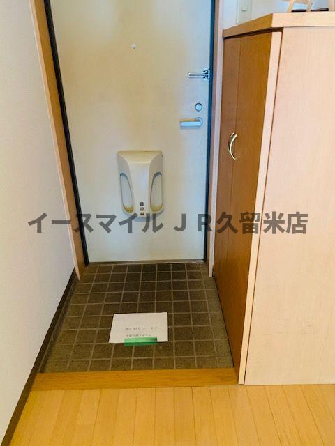 玄関　明るい玄関です