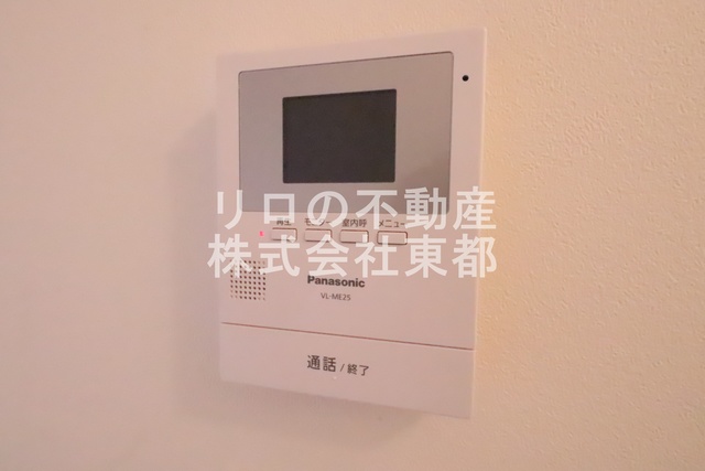 セキュリティ　訪問者が一目で分かるＴＶモニタ付インターホンです！